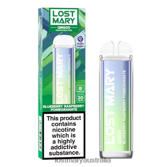 LOST MARY online store - LOST MARY QM600 Disposable Vape Blueberry Raspberry Pomegranate B64XL159