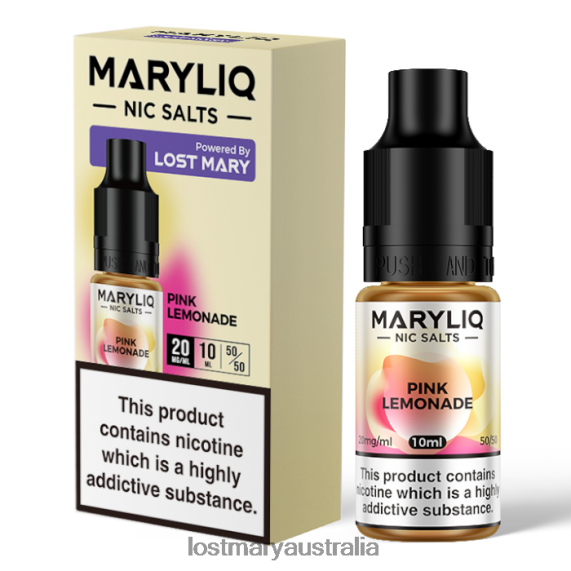 LOST MARY sale - LOST MARY MARYLIQ Nic Salts - 10ml Pink B64XL215
