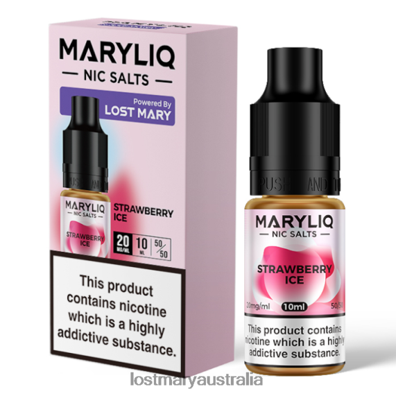 LOST MARY sale - LOST MARY MARYLIQ Nic Salts - 10ml Strawberry B64XL225