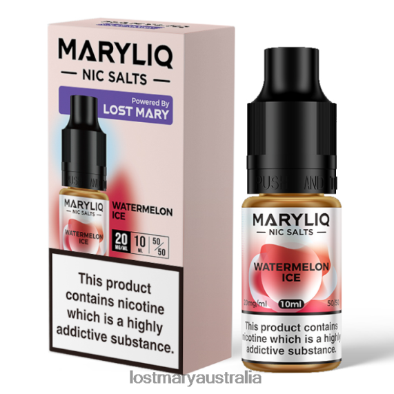 LOST MARY vape Australia - LOST MARY MARYLIQ Nic Salts - 10ml Watermelon B64XL220