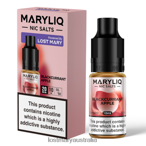 LOST MARY vape - LOST MARY MARYLIQ Nic Salts - 10ml Blackcurrant B64XL221