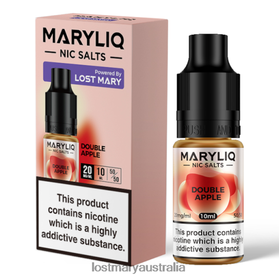 LOST MARY vape Melbourne - LOST MARY MARYLIQ Nic Salts - 10ml Double B64XL222