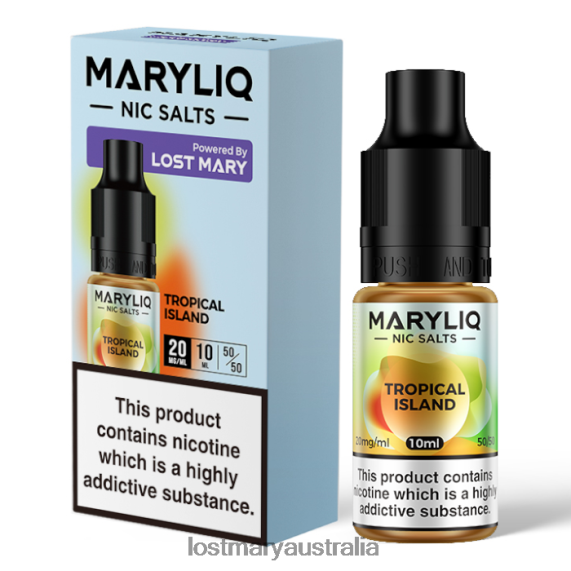 LOST MARY vape flavors - LOST MARY MARYLIQ Nic Salts - 10ml Tropical B64XL218