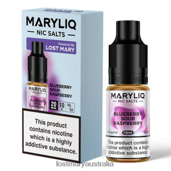 LOST MARY vape sale - LOST MARY MARYLIQ Nic Salts - 10ml Blueberry Sour Raspberry B64XL207