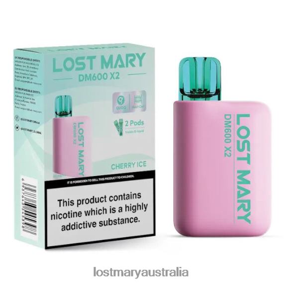 LOST MARY flavours - LOST MARY DM600 X2 Disposable Vape Cherry Ice B64XL203
