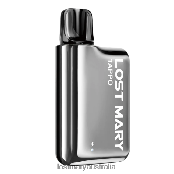 LOST MARY vape price - LOST MARY Tappo Prefilled Pod Kit - Prefilled Pod Silver Stainless Steel + Strawberry Ice B64XL174
